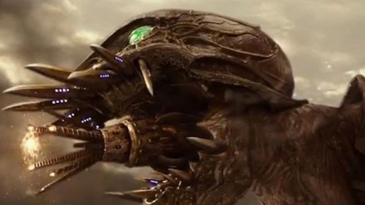 Giant God Warrior Appears in Tokyo