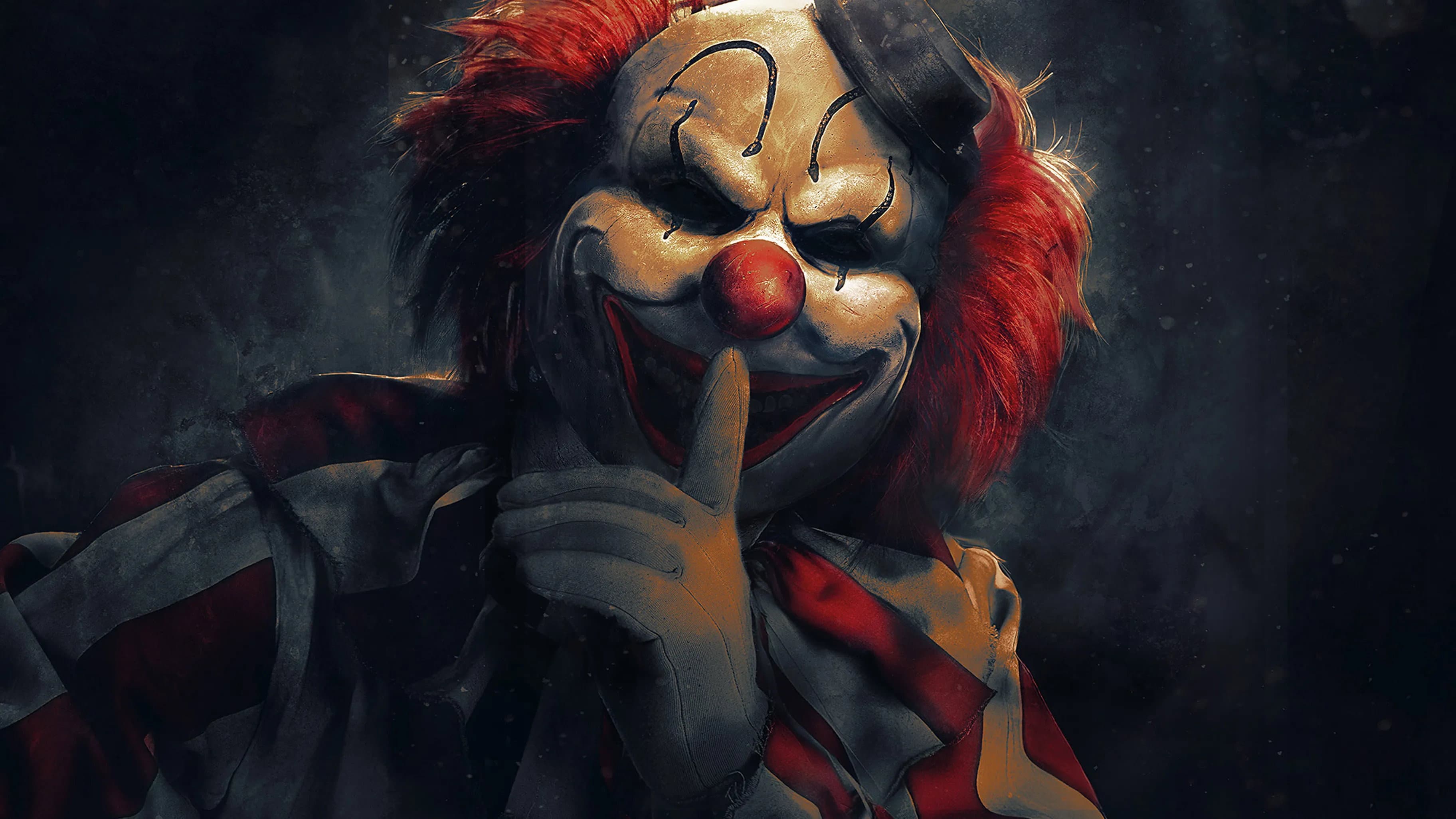 Clown in a Cornfield