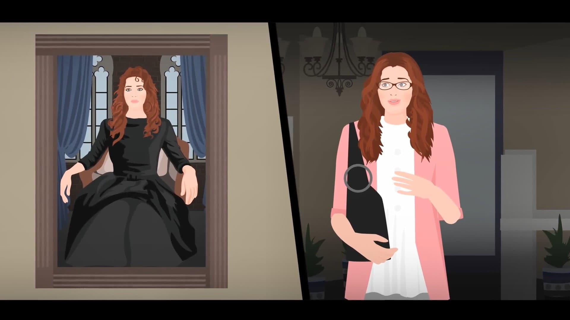 Girl buys a very old Portrait from pawnshop which is shockingly of Her !!