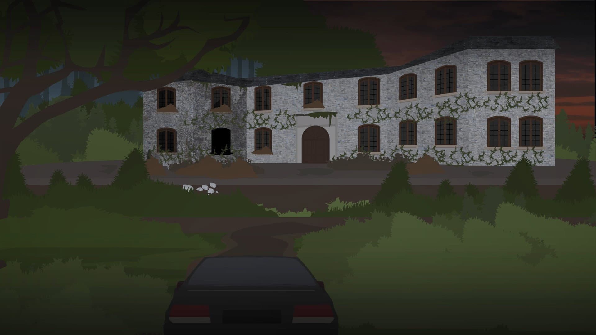 An Invitation for a Night at a Haunted Mansion !!