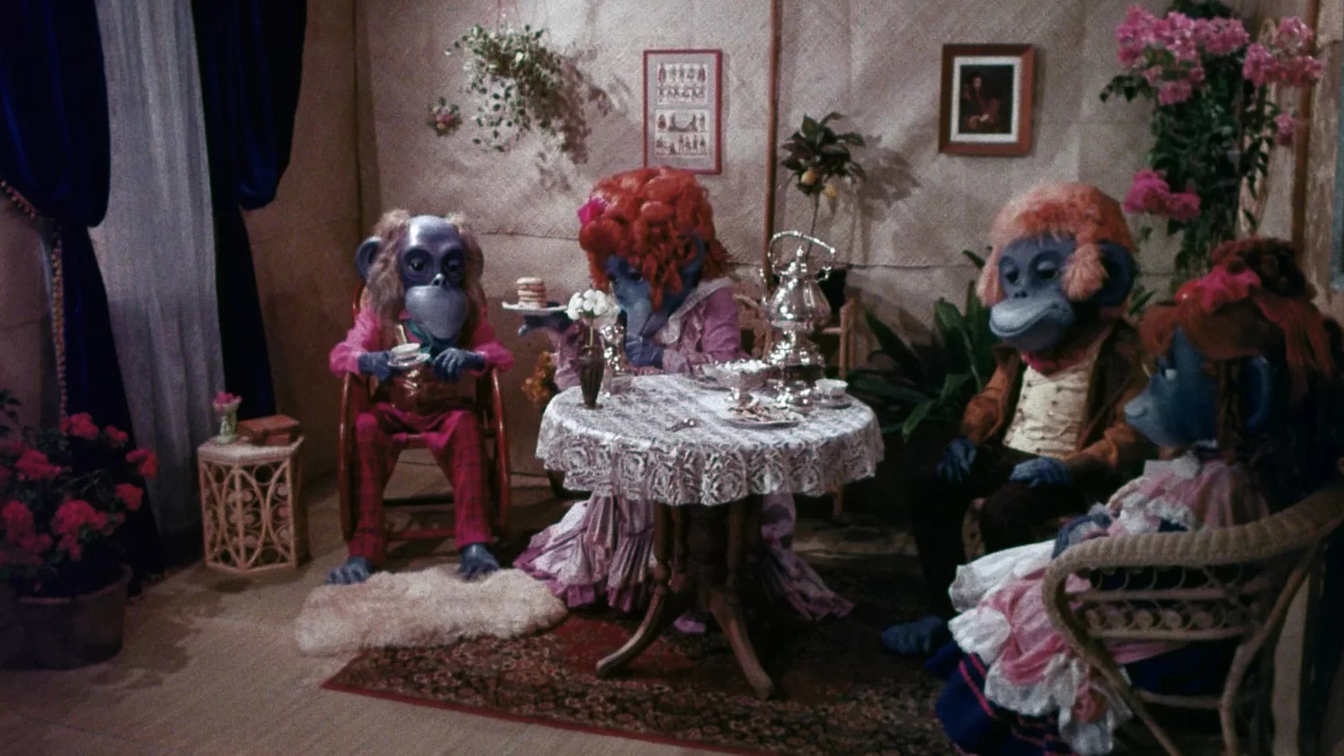 The Rare Blue Apes of Cannibal Isle