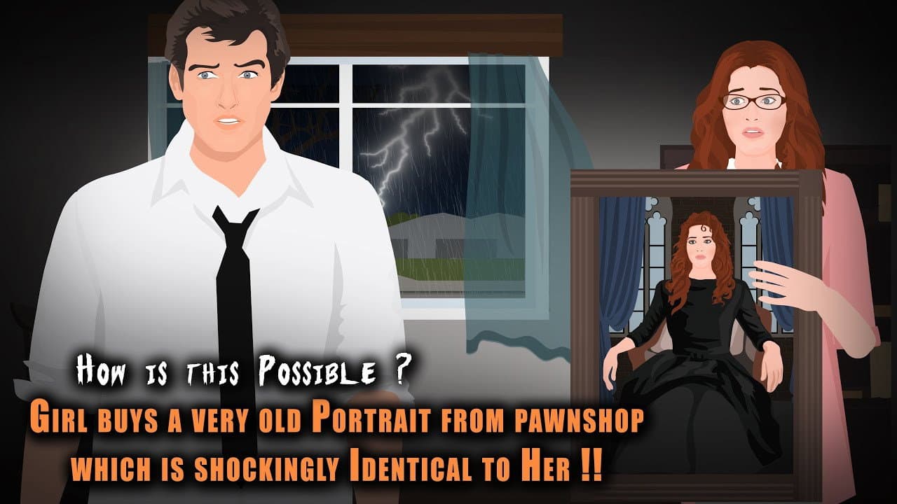 Girl buys a very old Portrait from pawnshop which is shockingly of Her !!