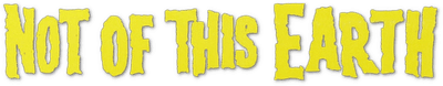 Not of This Earth Logo