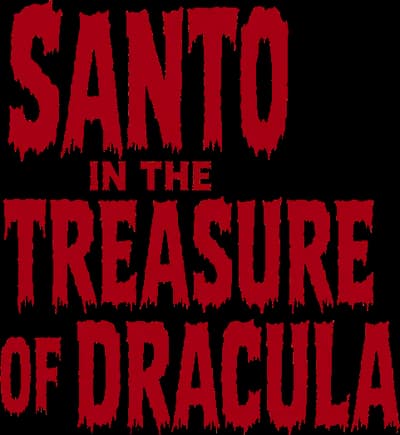 Santo in the Treasure of Dracula Logo