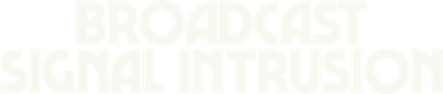 Broadcast Signal Intrusion Logo