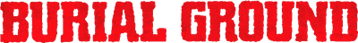 Burial Ground Logo