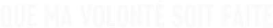 Her Will Be Done Logo