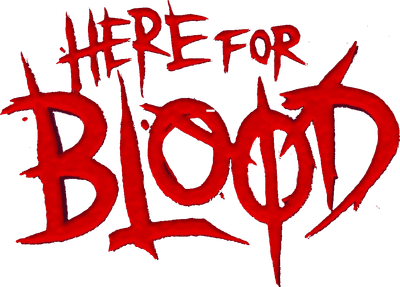 Here for Blood Logo