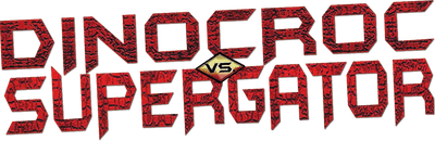 Dinocroc vs. Supergator Logo