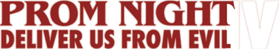 Prom Night IV: Deliver Us from Evil Logo
