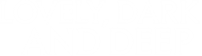Lovely, Dark, and Deep Logo