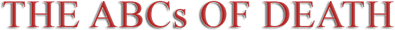 The ABCs of Death Logo