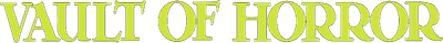 The Vault of Horror Logo