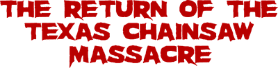 The Return of the Texas Chainsaw Massacre Logo