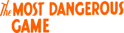 The Most Dangerous Game Logo