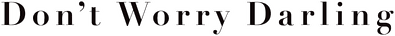 Don't Worry Darling Logo