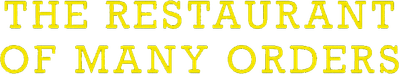 The Restaurant of Many Orders Logo