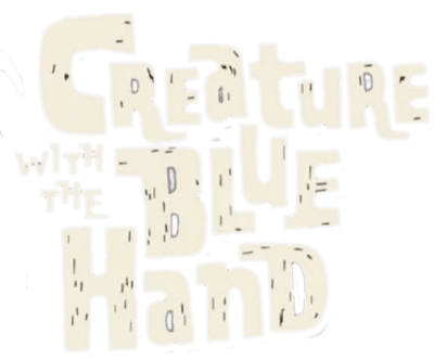 Creature with the Blue Hand Logo