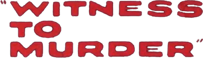 Witness to Murder Logo