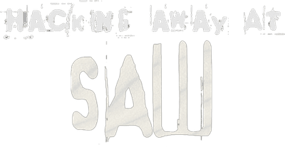 Hacking Away at Saw Logo