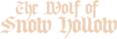 The Wolf of Snow Hollow Logo