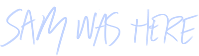 Sam Was Here Logo