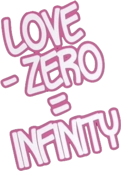 Love − Zero = Infinity Logo