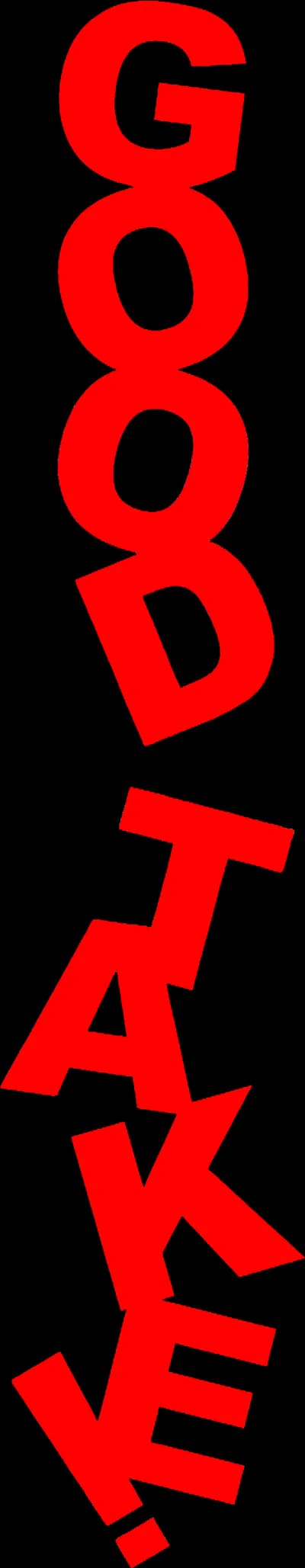 Good Take! Logo